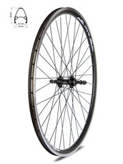 Jalgratta tagumine ratas XMX 28"/700 hind ja info | Muud jalgratta varuosad | kaup24.ee