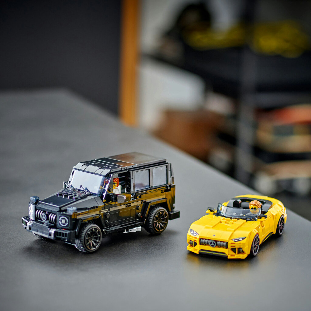 76924 LEGO® Speed Champions autod Mercedes-AMG G 63 ja Mercedes-AMG SL 63 цена и информация | Klotsid ja konstruktorid | kaup24.ee