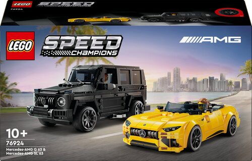 76924 LEGO® Speed Champions autod Mercedes-AMG G 63 ja Mercedes-AMG SL 63 hind ja info | Klotsid ja konstruktorid | kaup24.ee