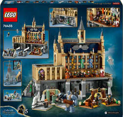 76435 Lego® Harry Potter Sigatüüka loss: suur saal цена и информация | Конструкторы и кубики | kaup24.ee