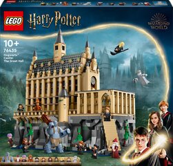 76435 Lego® Harry Potter Sigatüüka loss: suur saal цена и информация | Конструкторы и кубики | kaup24.ee