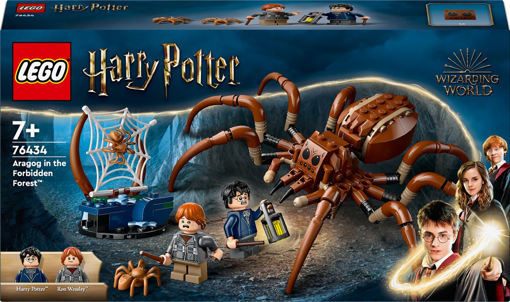 76434 Lego® Harry Potter Aragog keelatud metsas цена и информация | Klotsid ja konstruktorid | kaup24.ee