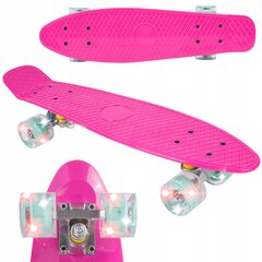 Детский скейтборд MalPlay, 56см, розовый цена и информация | Скейтборды | kaup24.ee