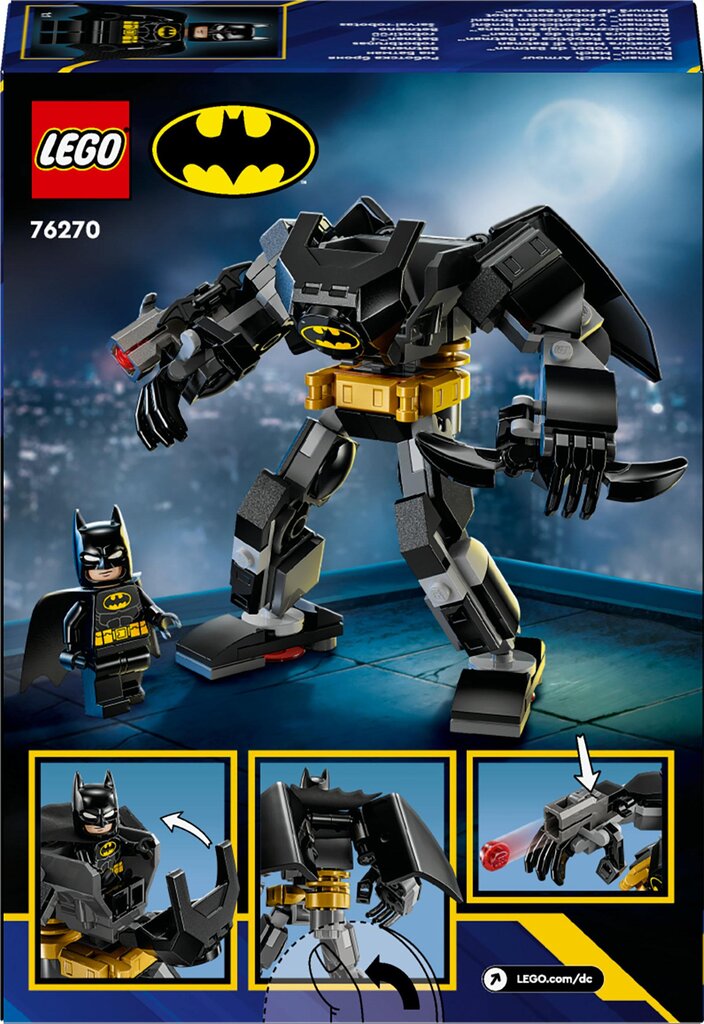 76270 Lego® Super Heroes Batmani soomusrobot цена и информация | Klotsid ja konstruktorid | kaup24.ee