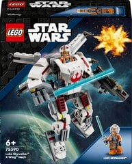 75390 lego® star wars робот x-wing™ люка скайуокера цена и информация | Конструкторы и кубики | kaup24.ee