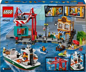 60422 Lego® City Meresadam koos kaubalaevaga цена и информация | Конструкторы и кубики | kaup24.ee