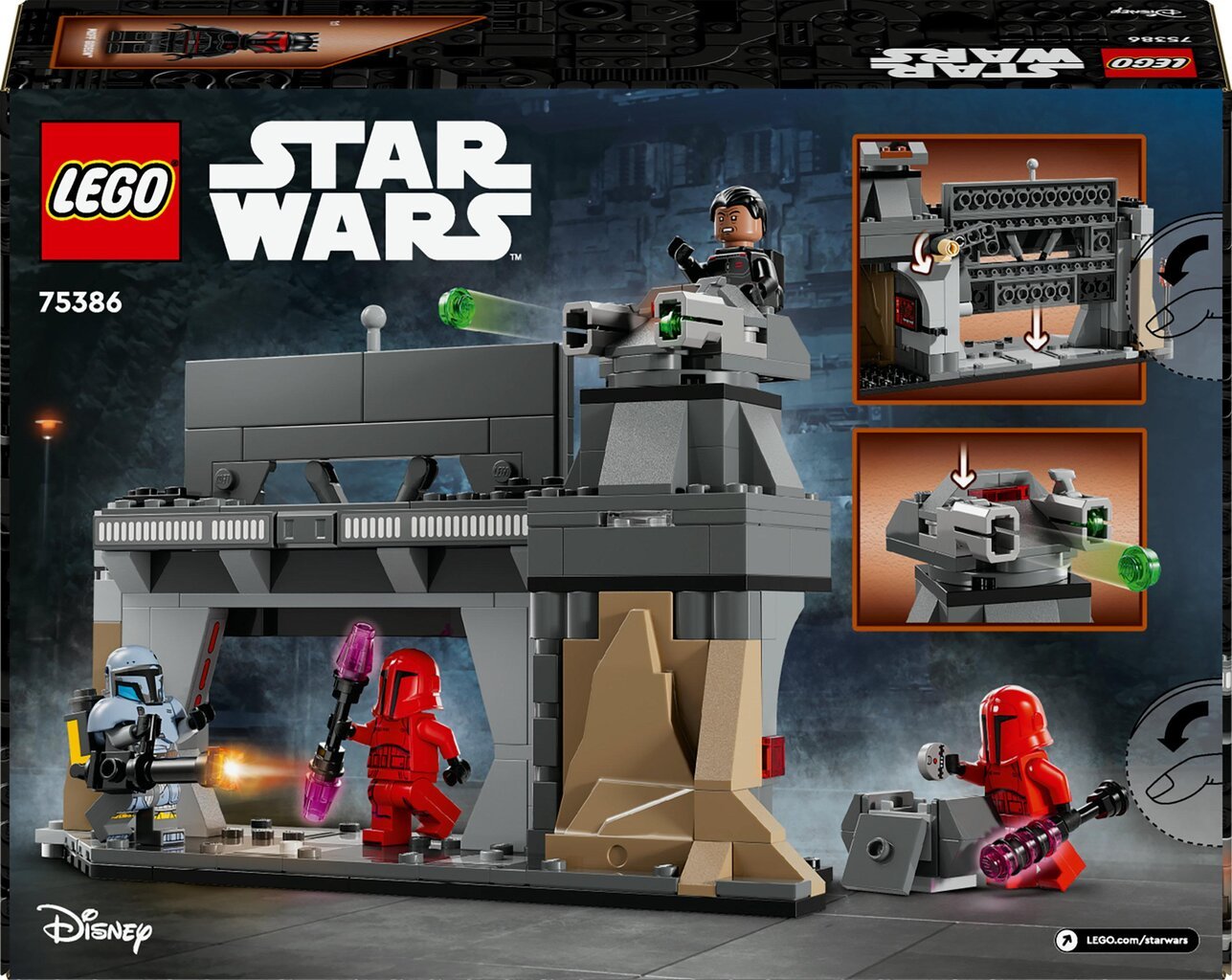 75386 Lego® Star Wars Paz Vizsla™ ja Moff Gideon võitlus цена и информация | Klotsid ja konstruktorid | kaup24.ee