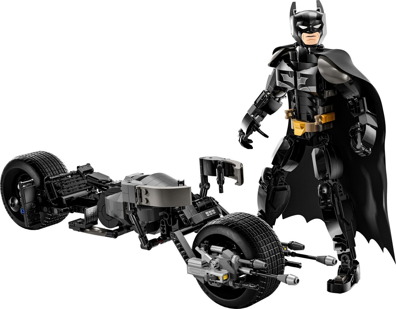 76273 Lego® Super Heroes Batmani ehitatav kuju ja mootorratas hind ja info | Klotsid ja konstruktorid | kaup24.ee