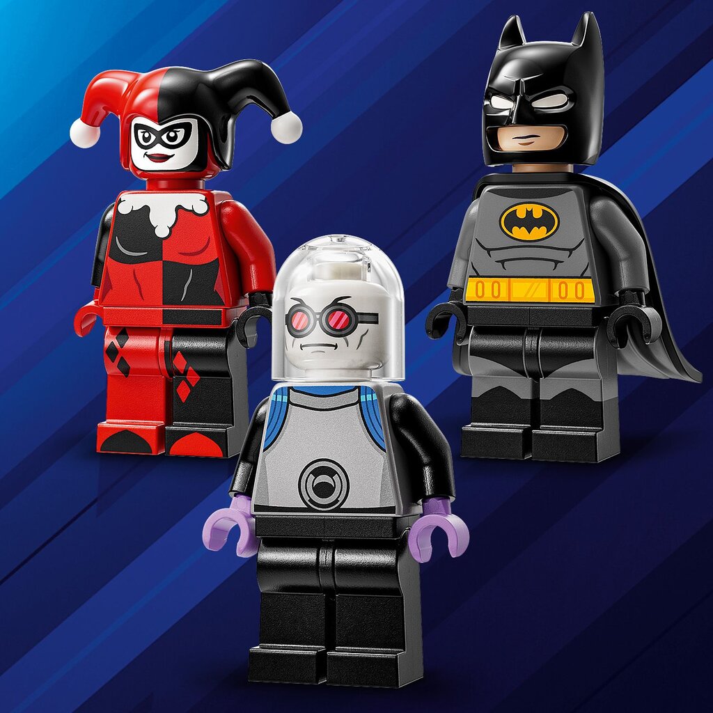 76274 Lego® Super Heroes Batman koos autoga vs Harley Quinn ja härra Frost hind ja info | Klotsid ja konstruktorid | kaup24.ee