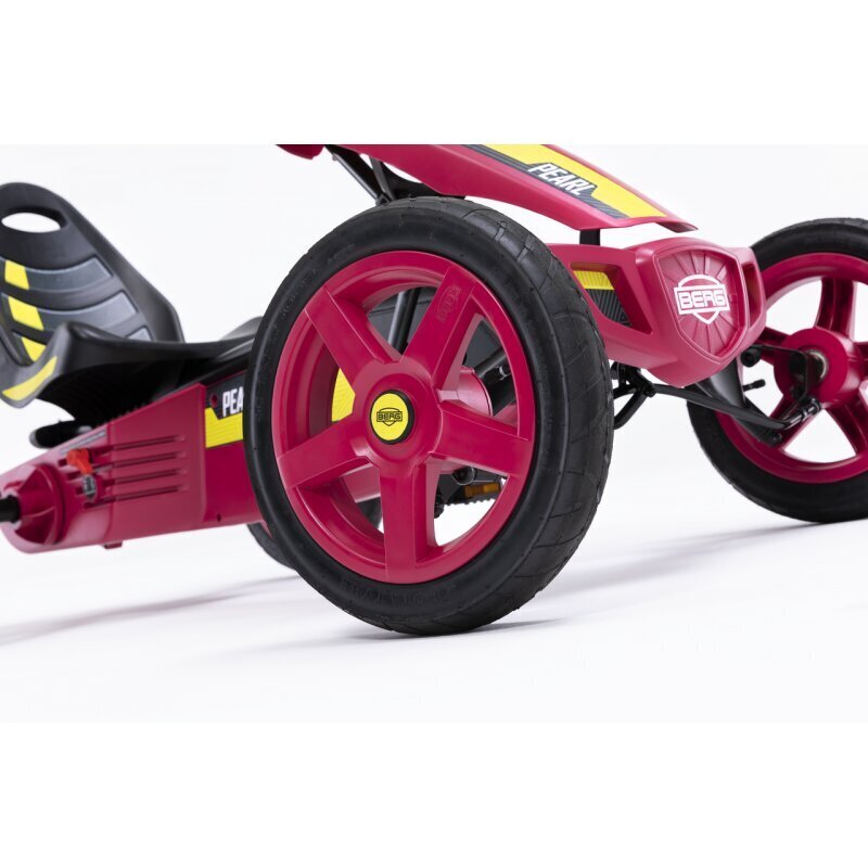 Pedaaliga gokart, Berg Gokart Rally Pearl Pink hind ja info | Poiste mänguasjad | kaup24.ee