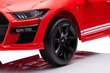 Ford Mustang GT500 Shelby ühekohaline elektriauto lastele, punane hind ja info | Laste elektriautod | kaup24.ee