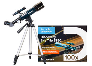 Телескоп Discovery Sky Trip ST50 с книгой цена и информация | Телескопы и микроскопы | kaup24.ee