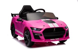 Ford Mustang GT500 Shelby, одноместный электромобиль для детей, розовый цена и информация | Электромобили для детей | kaup24.ee