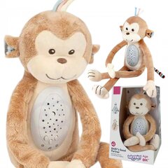 Интерактивная плюшевая обезьянка с проектором 2 в 1, Woopie Baby цена и информация | Мягкие игрушки | kaup24.ee