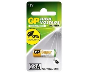 Батарейка 23AE GP A23 L1028 MN21 LRV08 V23GA 12В 10шт. цена и информация | Батарейки | kaup24.ee
