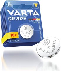 Батарея Varta CR2025 3,0В 10 шт. цена и информация | Батарейки | kaup24.ee