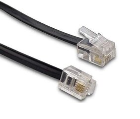 Проводной телефонный кабель RJ11-W/RJ11 3М. цена и информация | Кабели и провода | kaup24.ee