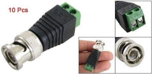 Adapter BNC - CAT5, 10 tk hind ja info | Valvesüsteemi tarvikud | kaup24.ee