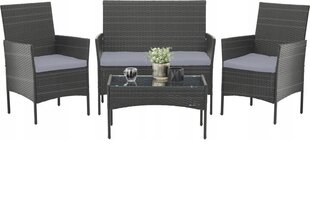 4-х частей комплект мебели для сада Garden Line 3477, серый цена и информация | Комплекты уличной мебели | kaup24.ee