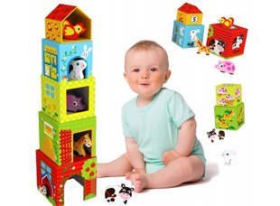 Коробки-головоломки «Кубик фермы Вупи» цена и информация | Развивающие игрушки | kaup24.ee