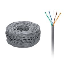 медный компьютерный кабель cat5e цена и информация | Кабели и провода | kaup24.ee
