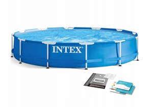Круглый каркасный бассейн Intex 366 x 366 см цена и информация | Бассейны | kaup24.ee