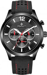 мужские часы-хронограф perfect ch01l (zp354i) + коробка цена и информация | Мужские часы | kaup24.ee