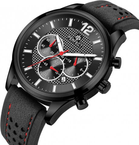 Perfect men's watch ch01l - chronograph (zp354i) + box hind ja info | Meeste käekellad | kaup24.ee