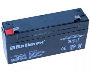 Аккумулятор Batimex BL632B BT-6M3.2AC 3,2 Ач AGM 6В цена и информация | Аккумуляторы | kaup24.ee