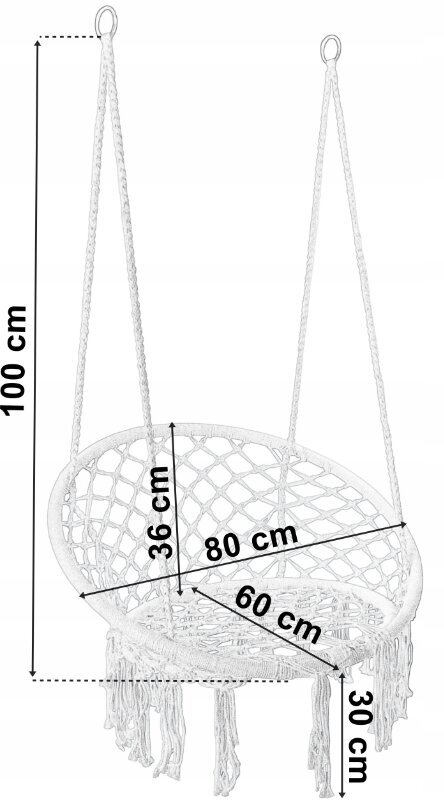 Kiik eHockers, 60 cm hind ja info | Kiiged | kaup24.ee