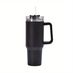 Поилка с трубочкой, черная, 1200мл цена и информация | Бутылки для воды | kaup24.ee