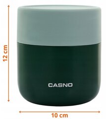 Термальный ланч-бокс Casno 0,55 л зеленый цена и информация | Термосы, термокружки | kaup24.ee