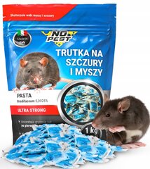 Mürk hiirte ja rottide vastu NoPest, 1kg hind ja info | Närilised, mutid | kaup24.ee