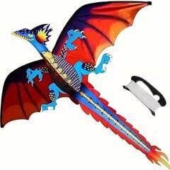 Воздушный змей Tech Zone Дракон, красный цена и информация | Игрушки для песка, воды, пляжа | kaup24.ee