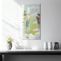 Seinakell Inimesed redelil, 30x60 cm цена и информация | Часы | kaup24.ee