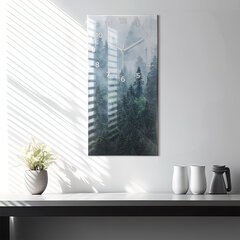 Seinakell Foggy mägimaastik, 30x60 cm цена и информация | Часы | kaup24.ee