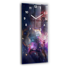Seinakell Galaktika ja tähed, 30x60 cm hind ja info | Kellad | kaup24.ee