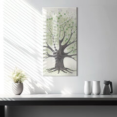 Seinakell Suur puu loodus, 30x60 cm hind ja info | Kellad | kaup24.ee