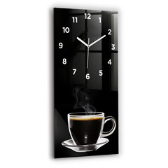 Seinakell Must kohv, 30x60 cm hind ja info | Kellad | kaup24.ee