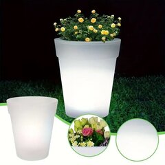 Tech Zone LED lillepott, 19 cm hind ja info | Vaasid, alused, redelid lilledele | kaup24.ee