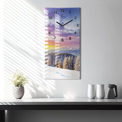 Seinakell Talvine mägimaastik, 30x60 cm цена и информация | Часы | kaup24.ee