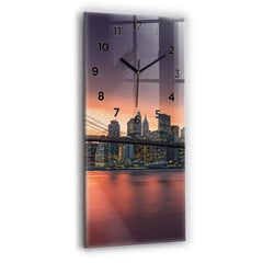 Seinakell New Yorgi East River, 30x60 cm цена и информация | Часы | kaup24.ee