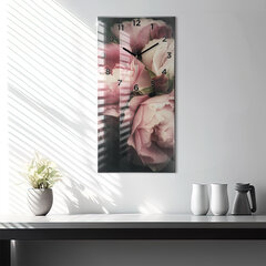 Seinakell Kimp roosasid roose, 30x60 cm hind ja info | Kellad | kaup24.ee