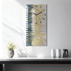Seinakell Dekoratiivne muster ja kuld, 30x60 cm цена и информация | Часы | kaup24.ee