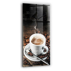 Seinakell Tass ja kohvioad, 30x60 cm hind ja info | Kellad | kaup24.ee