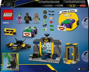 76272 LEGO® Super Heroes Batmani koobas koos Batmani, Batgirli™ ja Jokkeriga цена и информация | Конструкторы и кубики | kaup24.ee