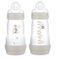 Lutipudel Mam Anti-Colic Bottle Neutral, 2+ kuud, 260 ml цена и информация | Lutipudelid ja aksessuaarid | kaup24.ee