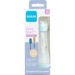 Lutipudel Mam Easy Start Anti-Colic, blue/sinine, 2+ kuud, 260 ml цена и информация | Бутылочки и аксессуары | kaup24.ee