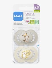 Lutt Mam Air Silicone Neutral, 16-36 kuud, 2 tk. цена и информация | Пустышки | kaup24.ee