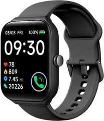 Toobur IDW16, must hind ja info | Nutikellad (smartwatch) | kaup24.ee